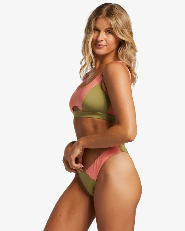 A/Div Full Tank Upf 50 Bikini Top - Cedar