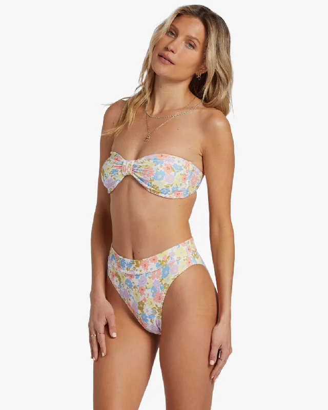 Dream Chaser Tanlines Betty Bandeau Bikini Top - Multi