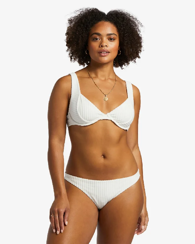 In The Loop Tropic Bikini Bottoms - Salt Crystal