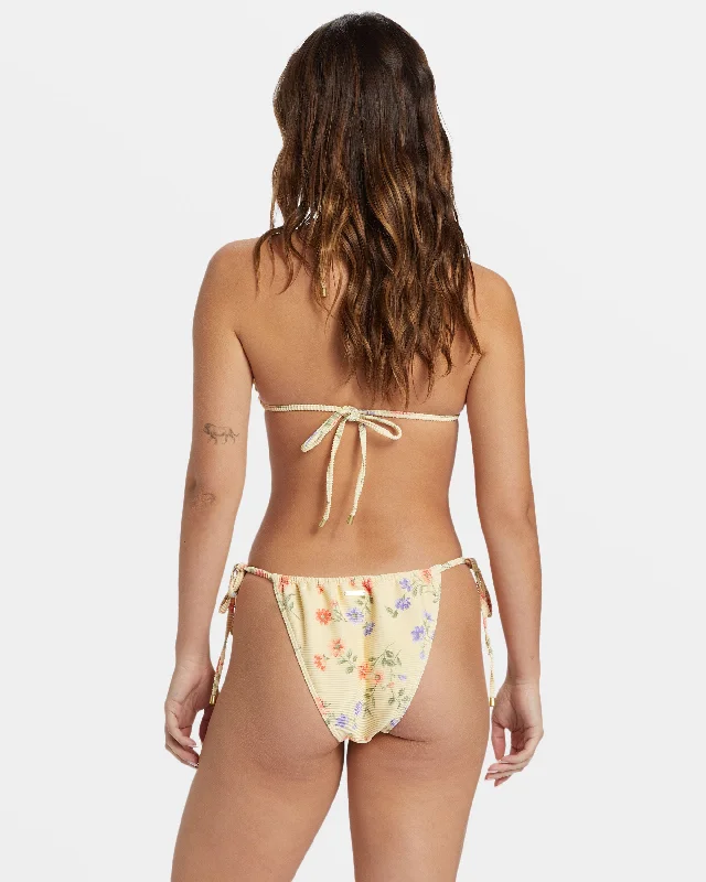 Kismet Bells Tie Side Bikini Bottoms - Yellow