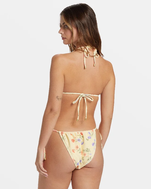 Kismet Lula Triangle Bikini Top - Yellow