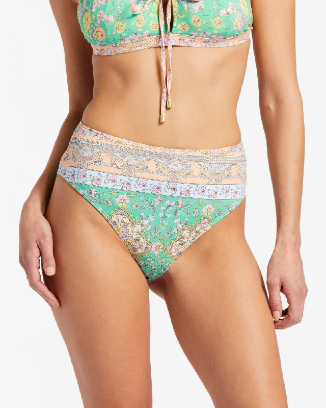 La Mer Hawaii Maui Skimpy Bikini Bottoms - Green