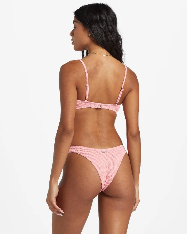 Summer High Bralette Bikini Top - Flamingo