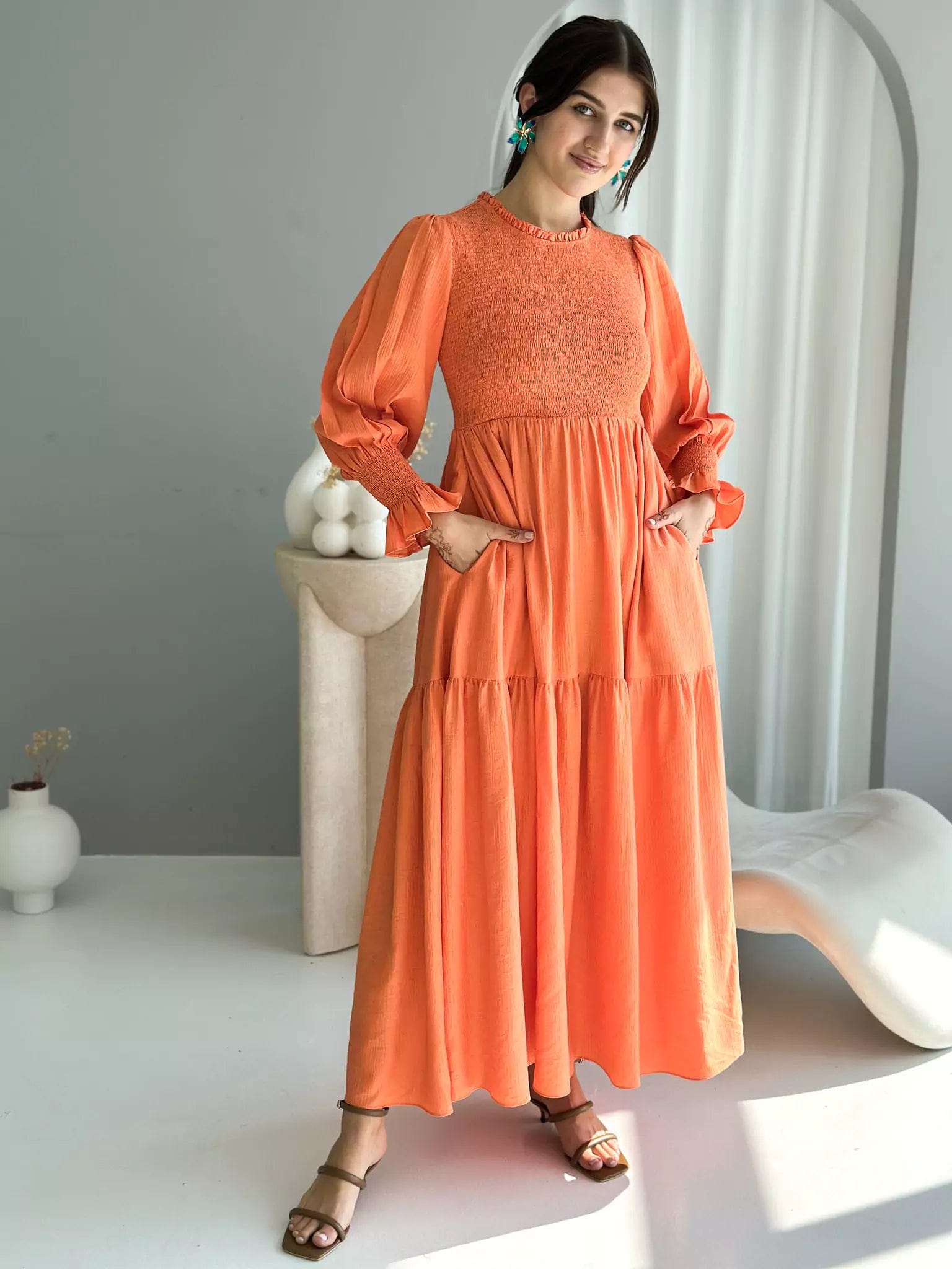 Citrus Long Dress