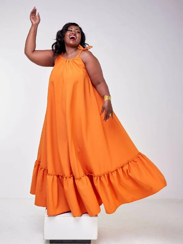 Izulu Lugard Dress - Orange