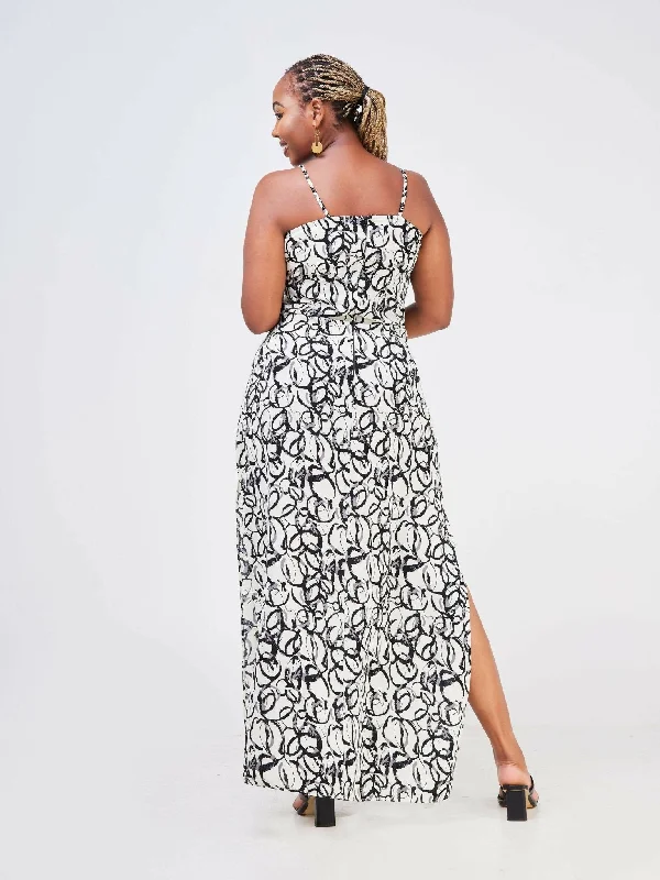 Salok Havilah Rachi Cowl Maxi Dress - Black