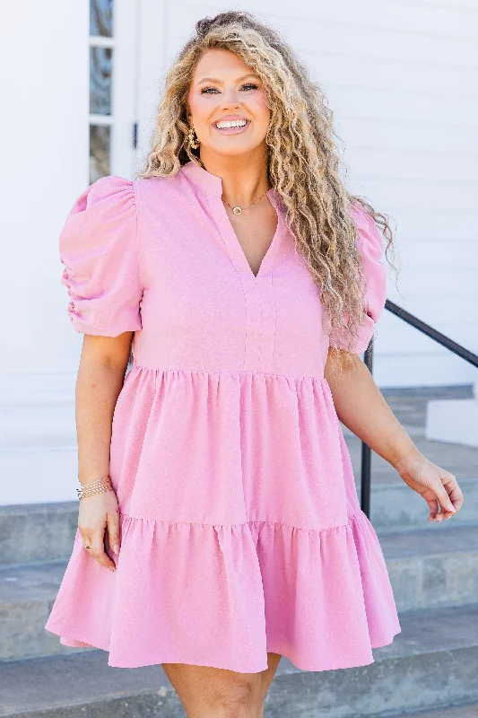 Honeymoon Dreamin' Dress, Baby Pink