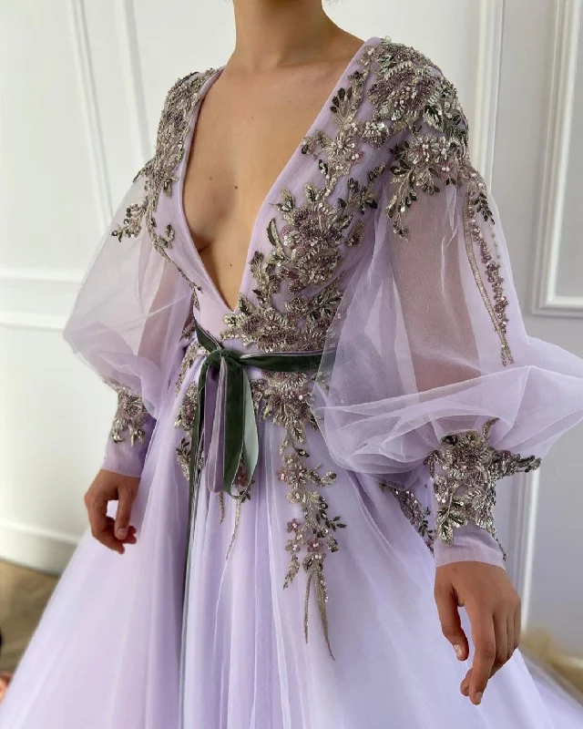 Lilac Ethereal Gown