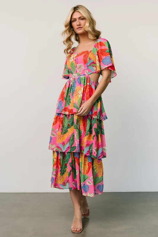 Madrigal Tiered Dress | Multi