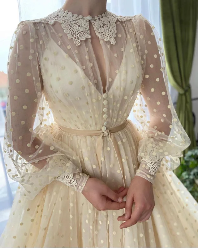 Magnolia Dots Gown