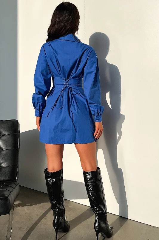 Markez T - Shirt Dress - Royal Blue