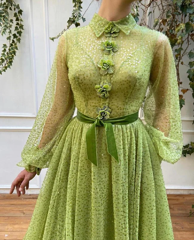 Mossy Sequined Gown