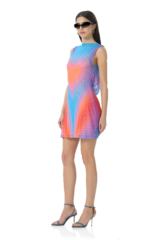 Mynt Mini Dress - Cyber Heart