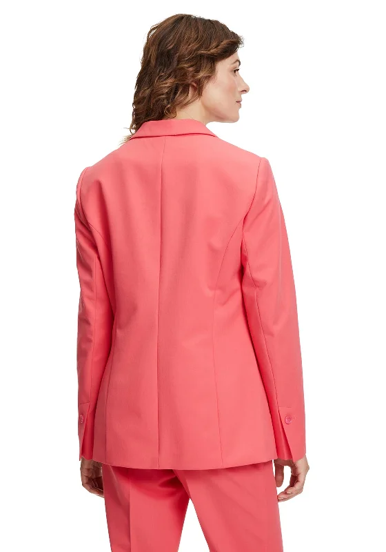 Betty Barclay Straight Fit Blazer, Coral