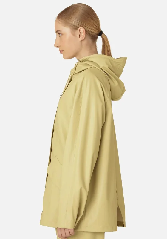 Ilse Jacobsen Rain 209 Short Raincoat, Olive Grass