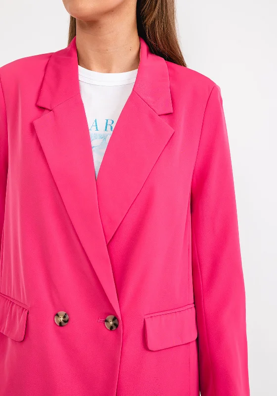 Soyaconcept Gabi Double Breasted Blazer, Pink