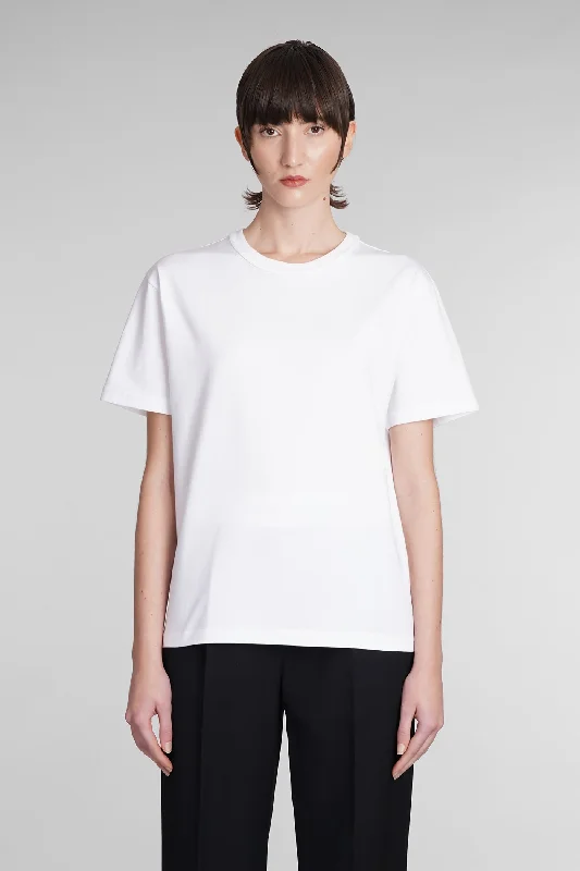 T-Shirt in white cotton