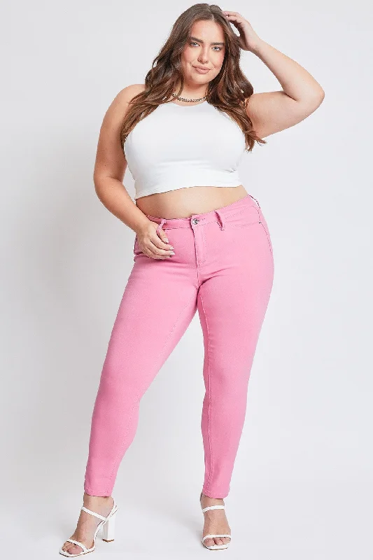 Hyperstretch Skinny Jeans - Flamingo