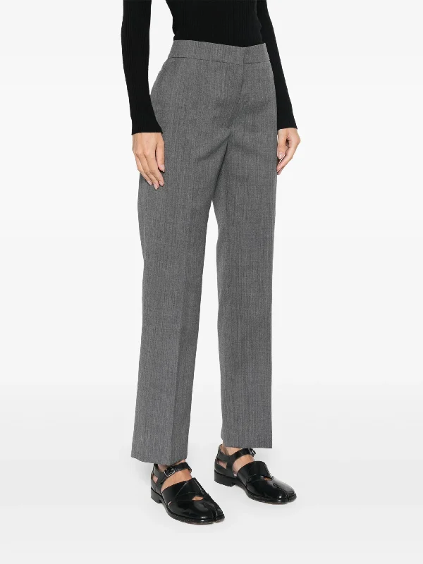 Slim Leg Tailored Trousers