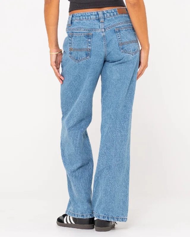 Low Rise Super Wide Leg Jean