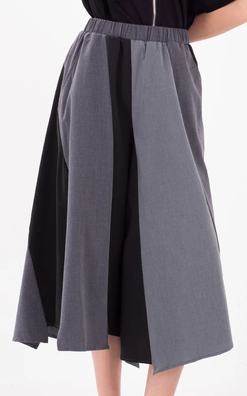 Mixed Panel Culottes