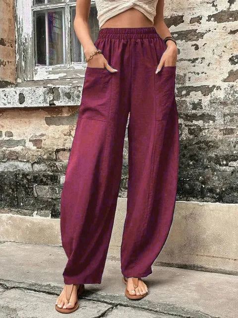 Relaxed Summer Pants by Laura