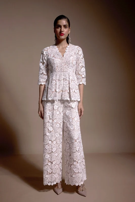 Sequin Lace Pant