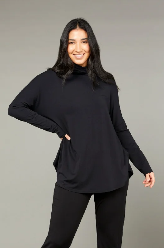 Swing Turtle Neck - Black