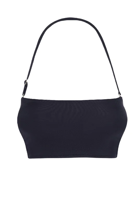 Bora Bora Bandeau Top - Black