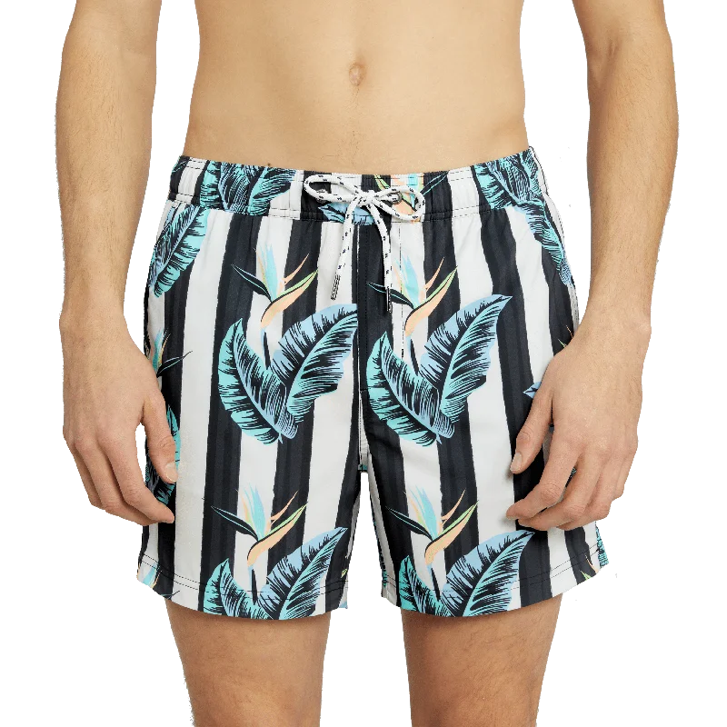 GULF STRIPE SPORT LINED SHORT - NAVY