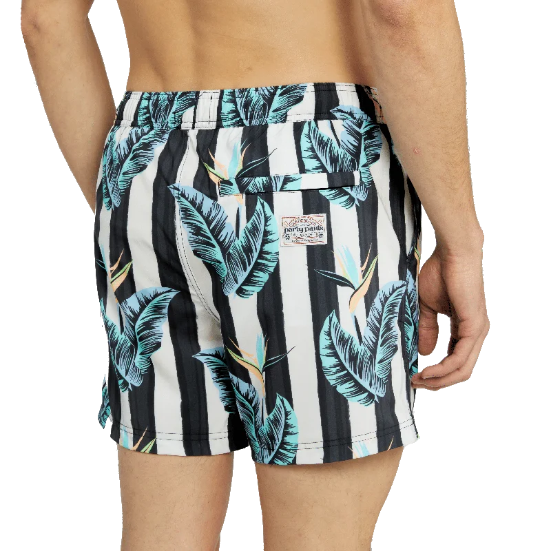 GULF STRIPE SPORT LINED SHORT - NAVY