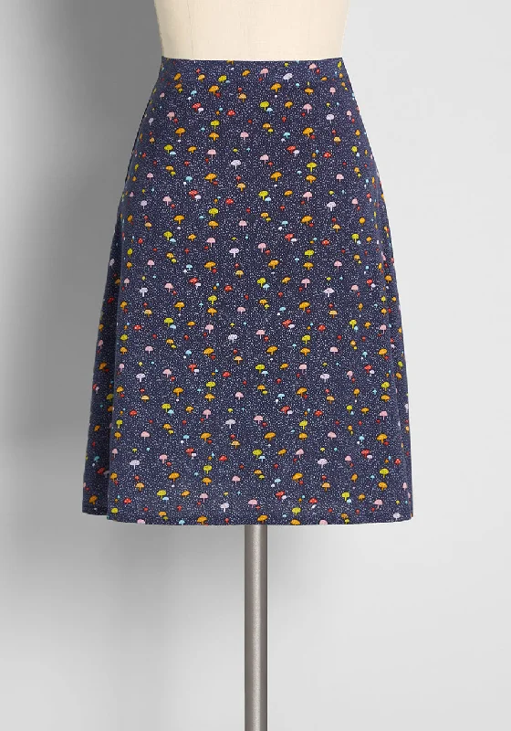 A Kerfuffle of Truffles A-Line Skirt