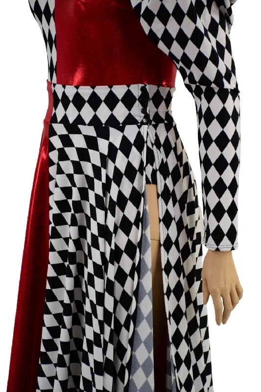 Queen of Cards 2PC Romper & Breakaway Skirt Set