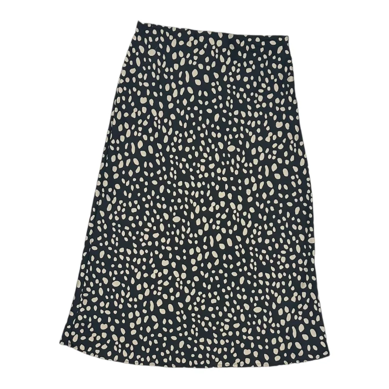 Skirt Mini & Short By Mi Ami In Black & Tan, Size:S