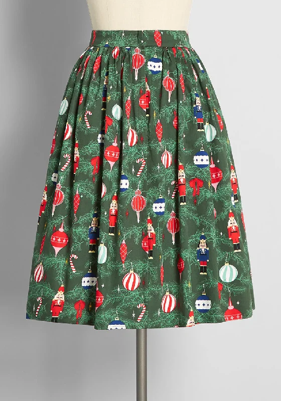 Wonders of Winter Swing Skirt