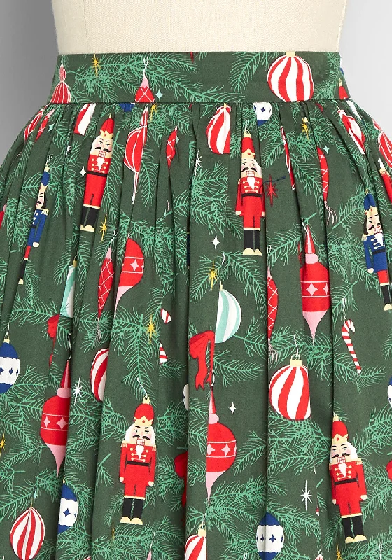 Wonders of Winter Swing Skirt